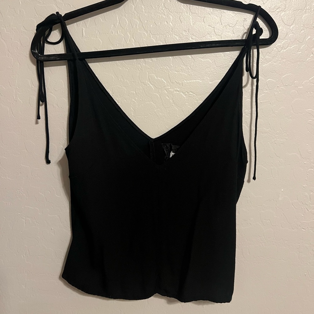 Reformation Tie Shoulder Tank Top - S